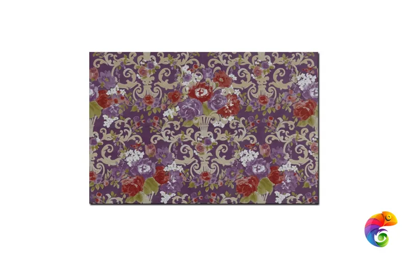 Керамическая плитка Petrachers Primavera Romana Fioritura Su Viola Luc 65x97,7