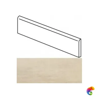Refin Керамогранитный плинтус Stile Battiscopa Beige R 10x60