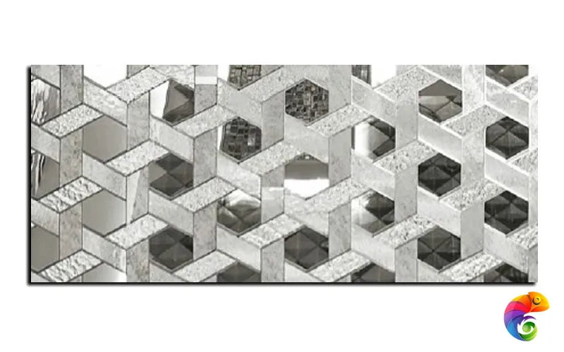 Стеклянное панно Sicis Vetrite Agra Glacia 34x36,8