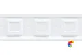 Вставка Ceramiche Grazia Boiserie Square Bianco Matt 6,5x20