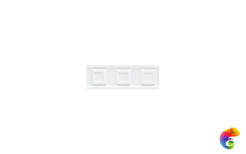 Вставка Ceramiche Grazia Boiserie Square Bianco Matt 6,5x20