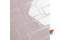 Керамическая плитка Etruria Design Art Deco Vectorframe C Light Pink 1° Scelta 12,5x25