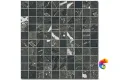 Cerim Керамогранит Timeless Mosaico Black Deep чип 3х3 сетка 30x30 Luc