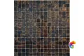 JNJ Стеклянная мозаика 2x2 с авантюрином GC44 сетка 327x327