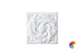 Вставка Ceramiche Grazia New Classic Hellas Tozzetto Bianco 6x6