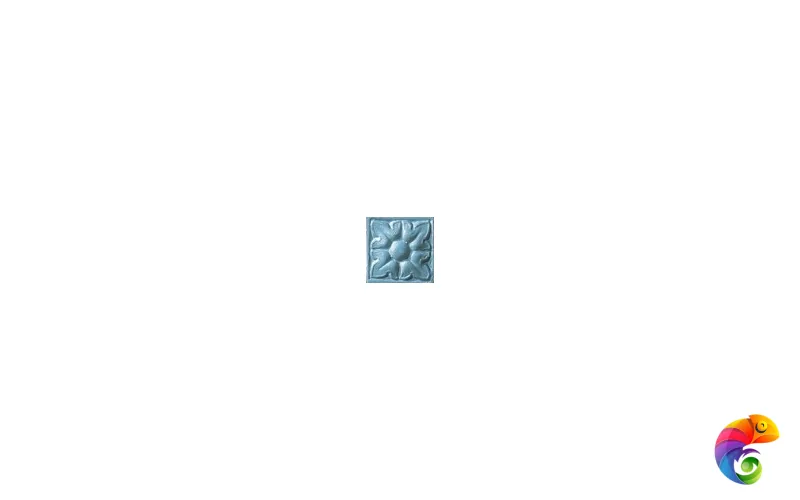 Вставка Ceramiche Grazia Amarcord Tozzetto Igea Pavone Matt 3x3