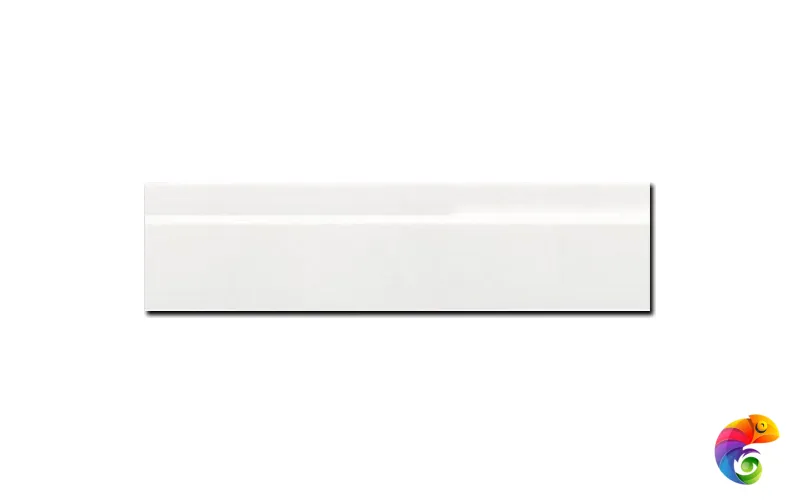 Бордюр Petrachers Gran Gala Battiscopa Bianco 8x31,5