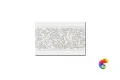 Керамическая плитка Petrachers Gran Gala Listello Mary Bianco 21x31,5
