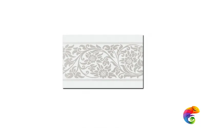 Керамическая плитка Petrachers Gran Gala Listello Mary Bianco 21x31,5
