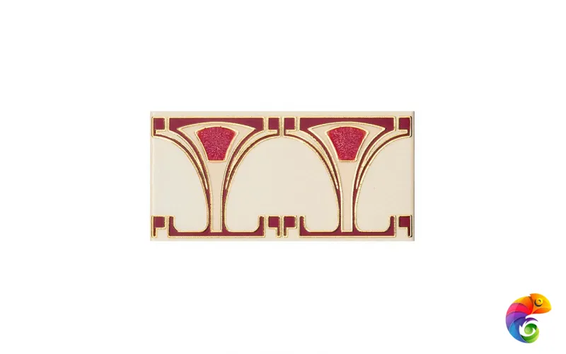 Керамическая плитка Petracers Grand Elegance Rubino Montmartre Lampone 10X20