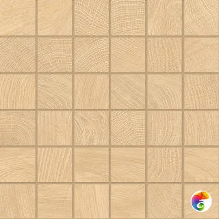Provenza Керамогранитный декор W-Circles Mosaico 50 X 50 Walnut 30x30 матовый