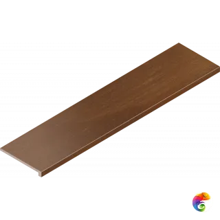 Italon Керамогранитная ступень Surface Scalino Front Corten 33х120 Nat