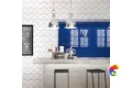 Керамическая плитка Petracers Triangolo Fondo Blu 17x17