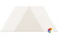 Керамическая плитка Petracers Triangolo Pallino Grigio Su Bianco 17x17