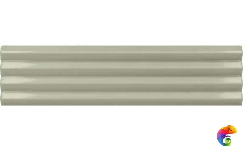 Плитка Equipe Costa Nova Praia Tansy Green Glossy 5x20 см