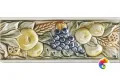 Бордюр Ceramiche Grazia Boiserie Robbiana Decorato Beige Craquele 8x20