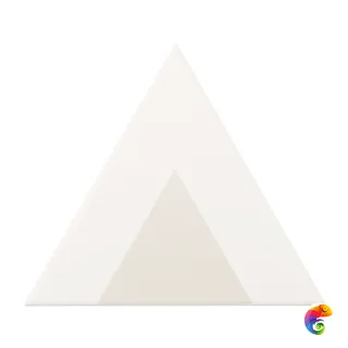 Керамическая плитка Petracers Triangolo Pallino Grigio Su Bianco 17x17