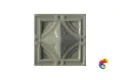 Вставка Ceramiche Grazia Essenze Neoclassico Tozzetto Pino 6x6