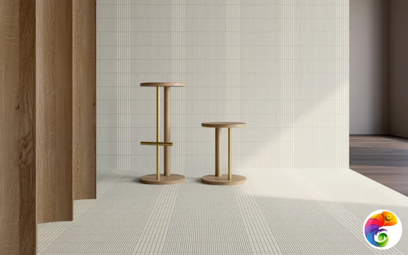 Керамогранит Mutina Fringe Thin White 12,3x12,3