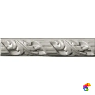 Бордюр Ceramiche Grazia Amarcord Fregio M Fumo Matt 4x20