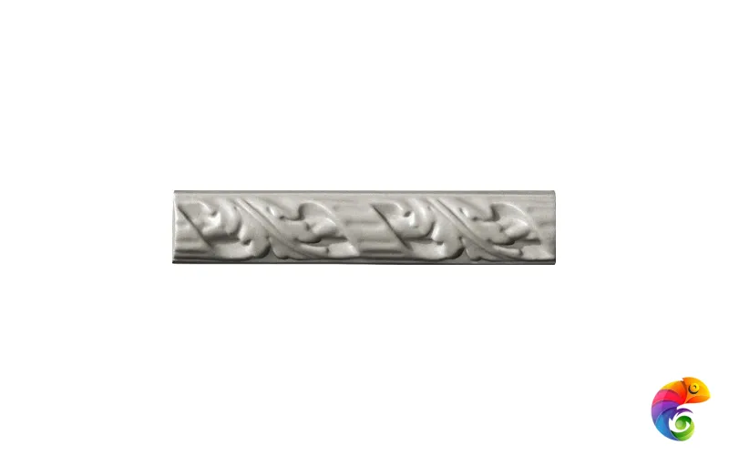 Бордюр Ceramiche Grazia Amarcord Fregio M Fumo Matt 4x20