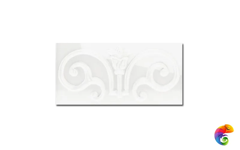 LaDiva Керамический бордюр Listello Genova Panna 10x20 Luc