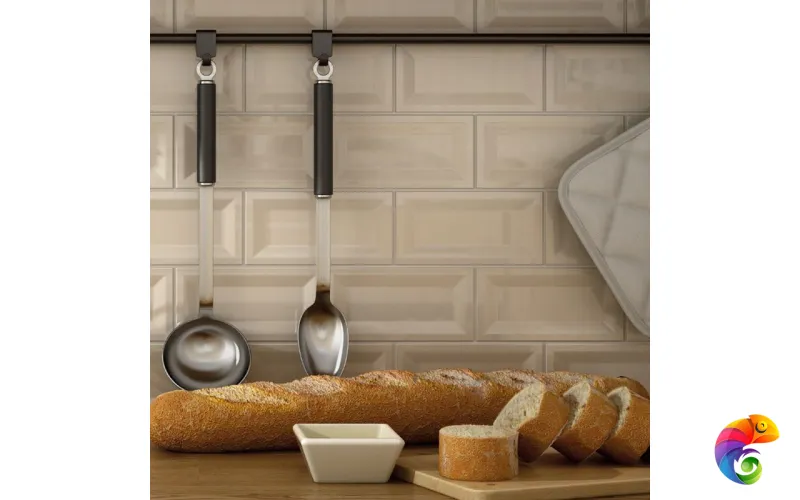 Керамическая плитка Equipe In Metro Skirting Cream Brillo 15x15