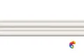 Harmony Керамическая плитка Rainbow White 5x25 Matt