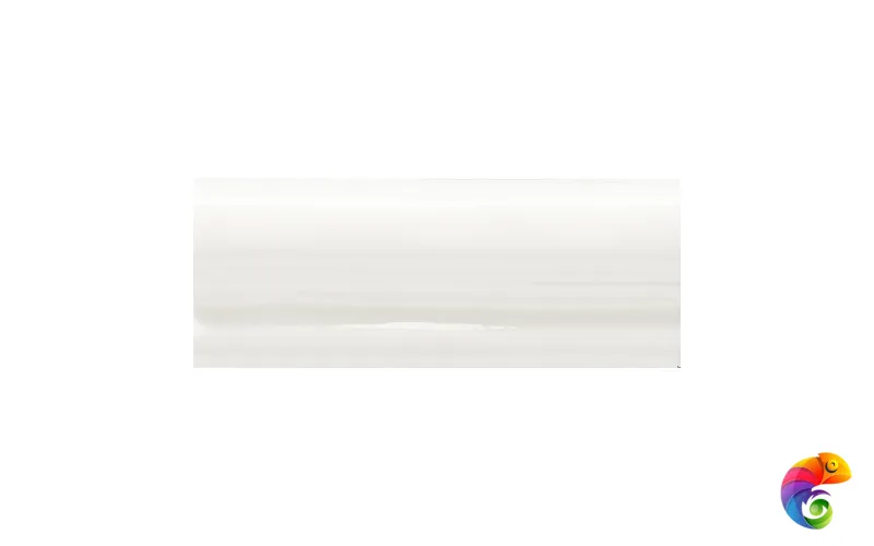 Бордюр Ceramiche Grazia Essenze Bordura Lineare Bianco Craquele 5x13