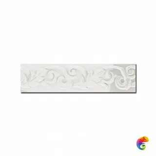 LaDiva Керамический бордюр Listello Napoli Panna 10x20 Sat