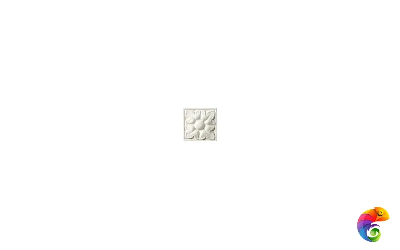 Вставка Ceramiche Grazia Amarcord Tozzetto Igea Bianco Matt 3x3