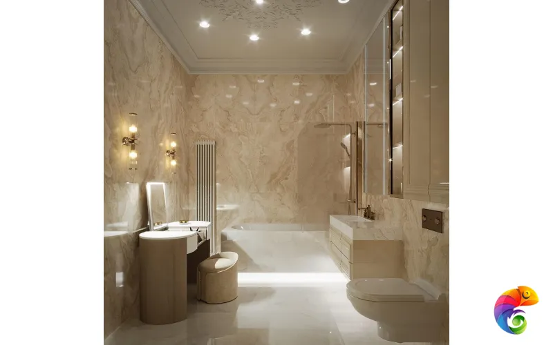 Emil Ceramica Керамогранит Tele Di Marmo Onix Ivory 60x120x0,95 Lappato