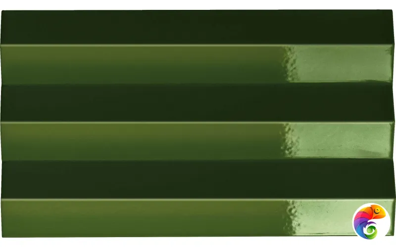 Плитка Mutina Rombini Triangle Glossy Large Vert 18,6X31,5