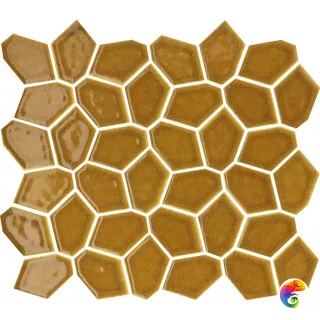 Italon Керамогранитная мозаика Avantgarde Amber Mosaico Spectrum