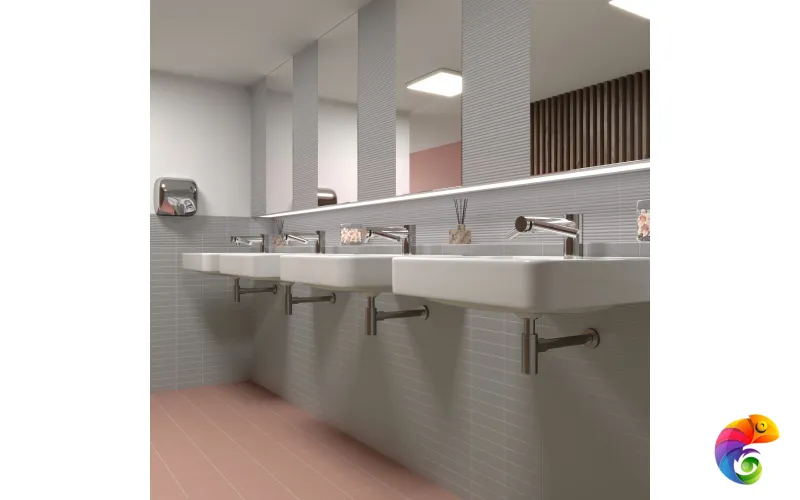 Плитка Equipe Costa Nova Grey Matt 5x20 см