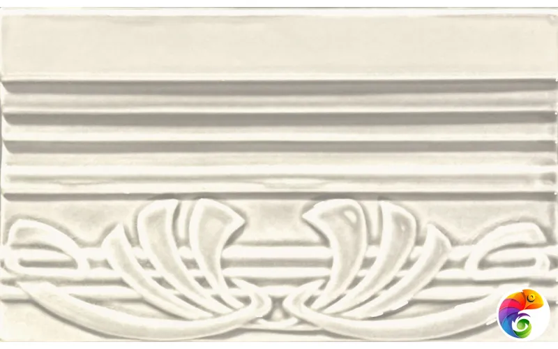Бордюр Ceramiche Grazia Epoque Terminale Beige/Ivory Matt 12x20