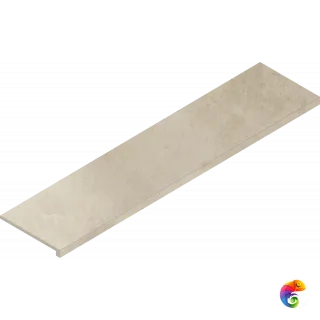 Italon Керамогранитная угловая ступень Millennium Scal. Ang. DX Dust 33x120 Nat