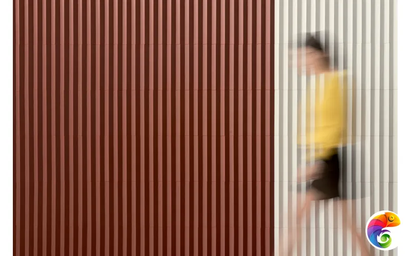 Керамогранит Mutina Rombini Triangle Small Red Matt 18,6x31,5