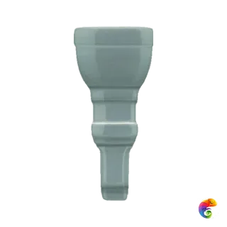 Вставка Ceramiche Grazia Formae Angolo Finale Fidia Diamond Mist 2,5x10