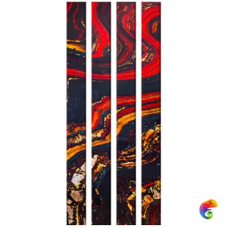 Стеклянный профиль Sicis You Glass  Magma 26,2 x 300 x 6 мм