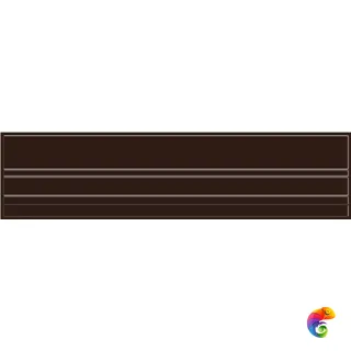 LaDiva Керамический бордюр Listello Perugia Caffe 7,5x30 Sat