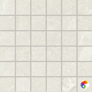 Керамогранит Provenza Salt Stone Mosaico White Pure Rett 30x30cm 9.5mm