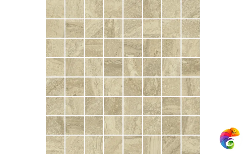 Italon Керамогранитная мозаика Charme Advance Mosaico Travertino 29,2x29,2 Lux