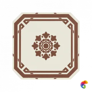 Керамическая плитка Ceramiche Grazia Old England Ottagono Decoro Ed Chester 20x20
