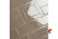Керамическая плитка Etruria Design Art Deco Vectorframe C Deep Chestnut 1° Scelta 12,5x25