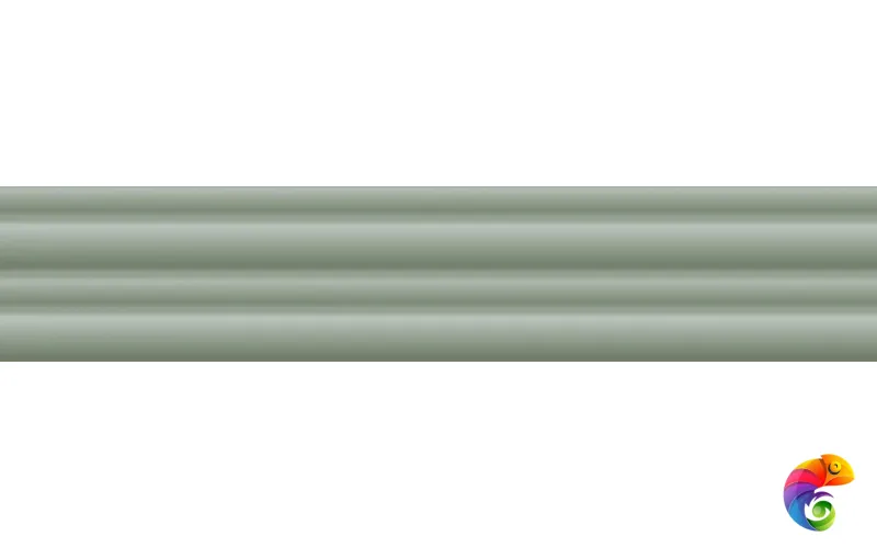 Harmony Керамическая плитка Rainbow Green 5x25 Matt