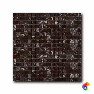 Мозаика ART NATURA Marble Mosaic Rosso Levanto 30,5x30,5
