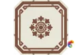 Керамическая плитка Ceramiche Grazia Old England Ottagono Decoro Ed Chester 20x20