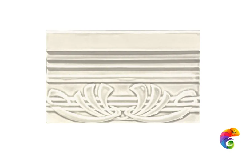 Бордюр Ceramiche Grazia Epoque Terminale Beige/Ivory Matt 12x20