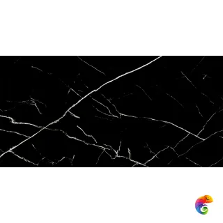 Керамогранит ART NATURA Ceramica Marmo Nero Marquina 60x120х0,9 Black Panther